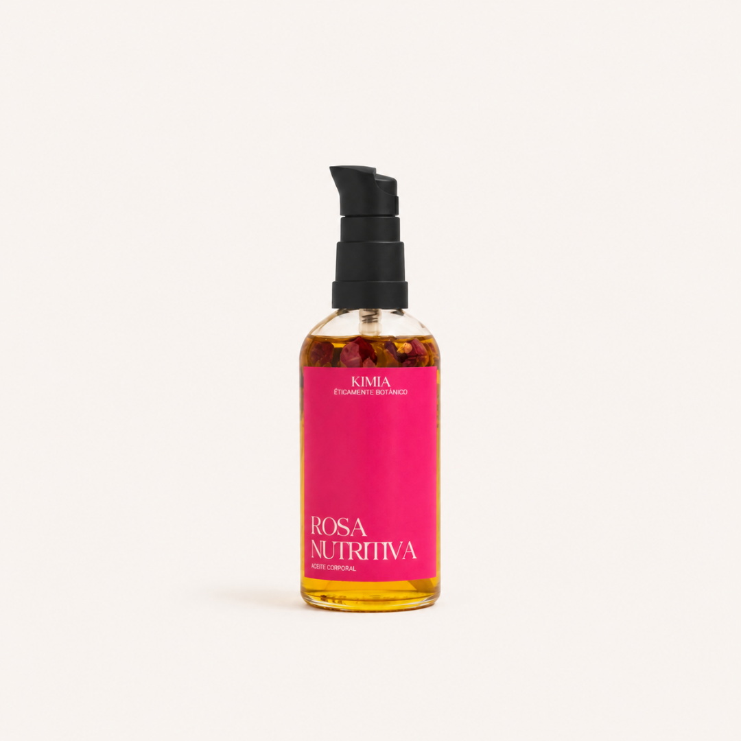 ACEITE CORPORAL · ROSA NUTRITIVA